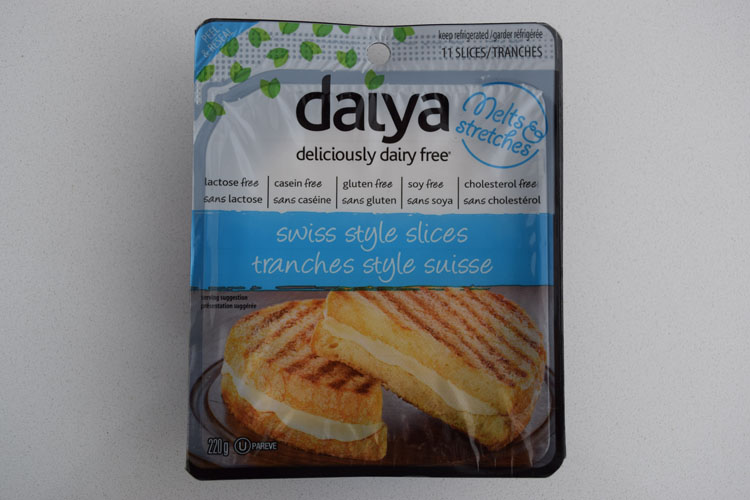 Daiya cheese - Swiss slices